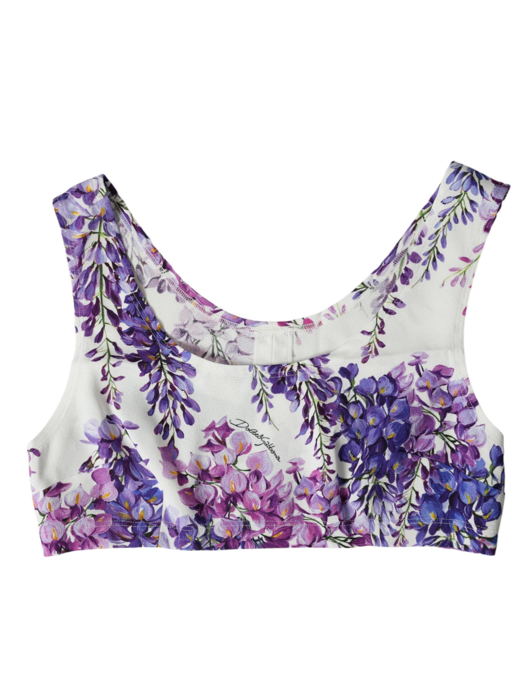 Dolce &amp; Gabbana - Haut court à fleurs élégant