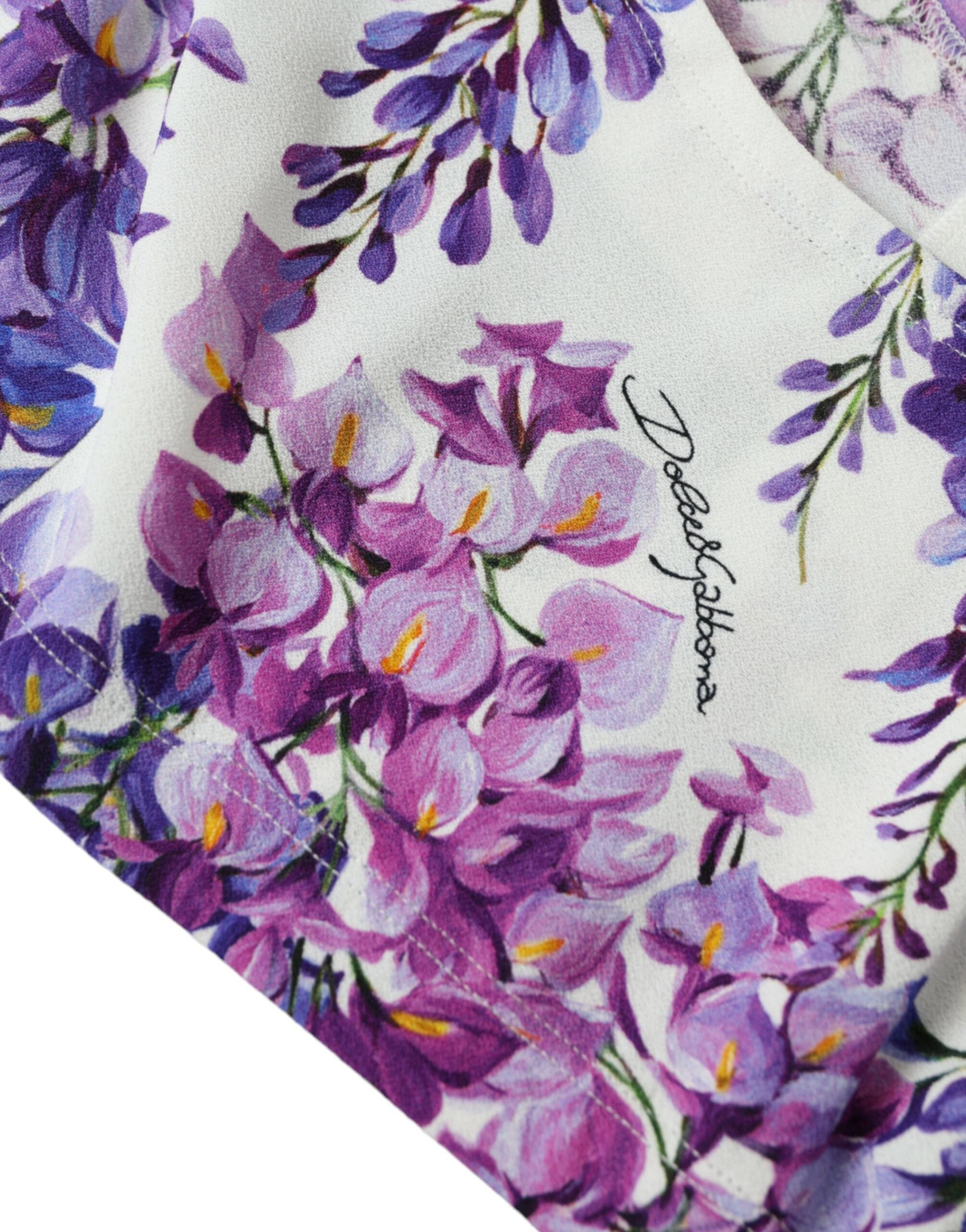 Dolce &amp; Gabbana - Haut court à fleurs élégant