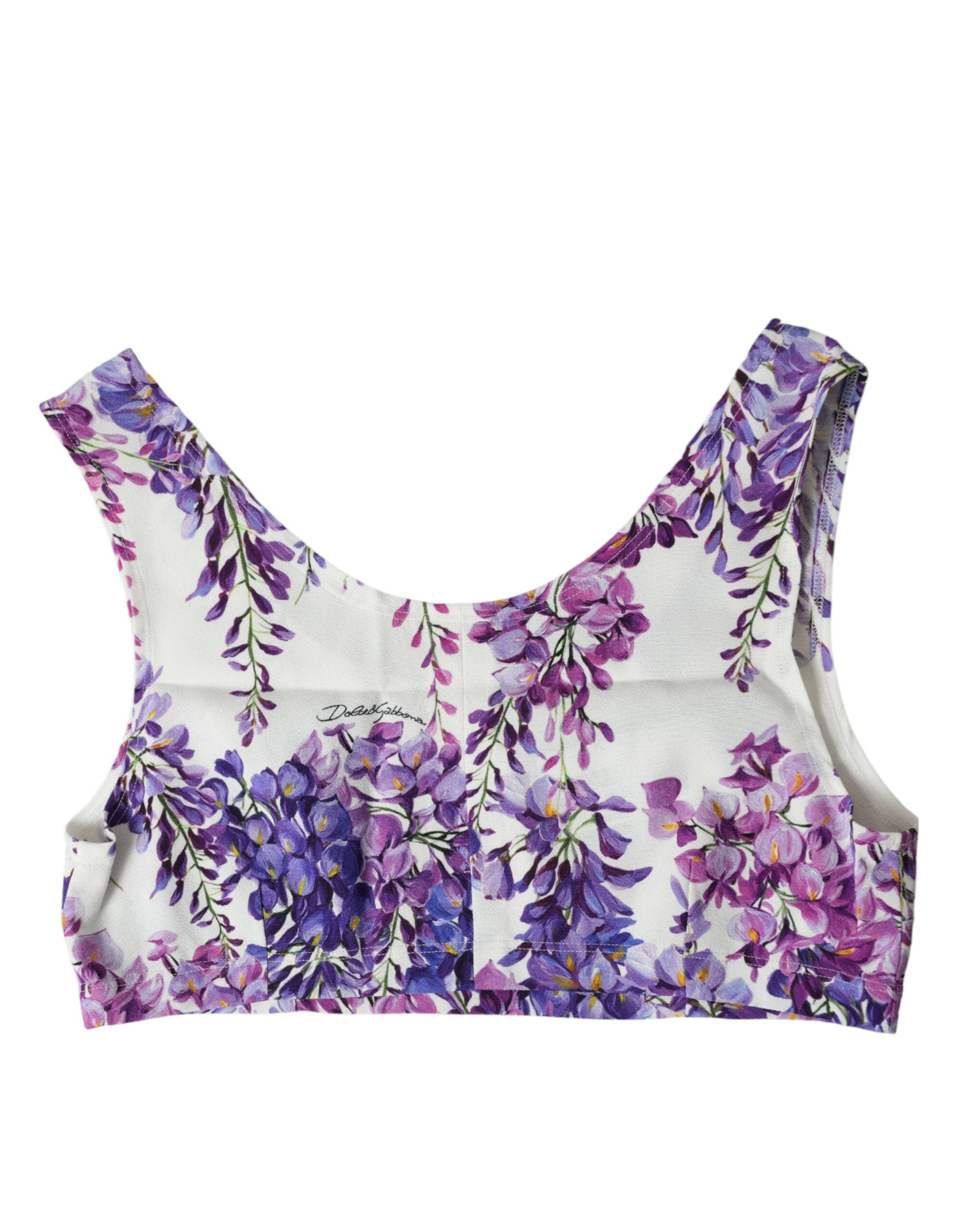 Dolce &amp; Gabbana - Haut court à fleurs élégant