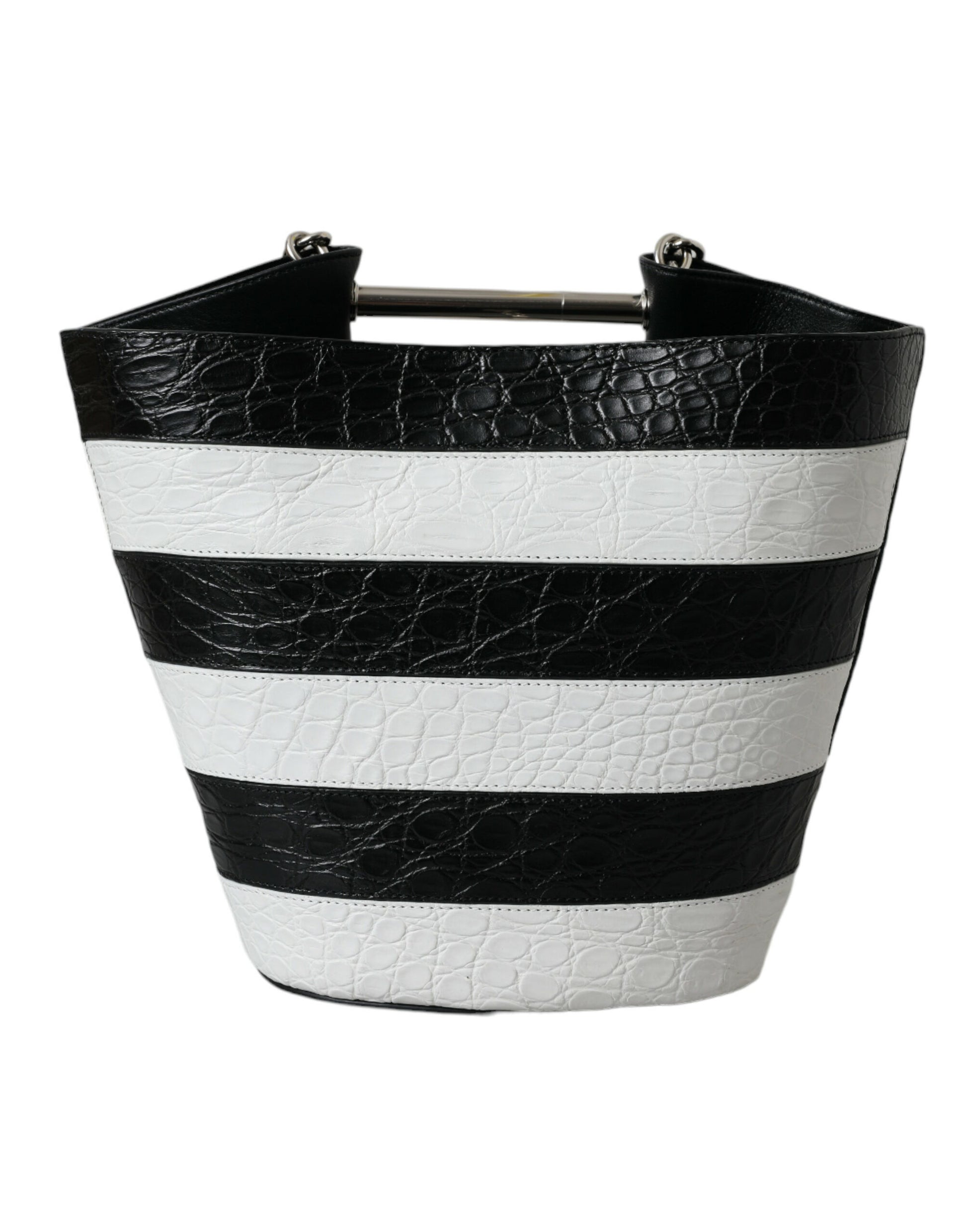Sac seau maxi en cuir de crocodile chic Balenciaga
