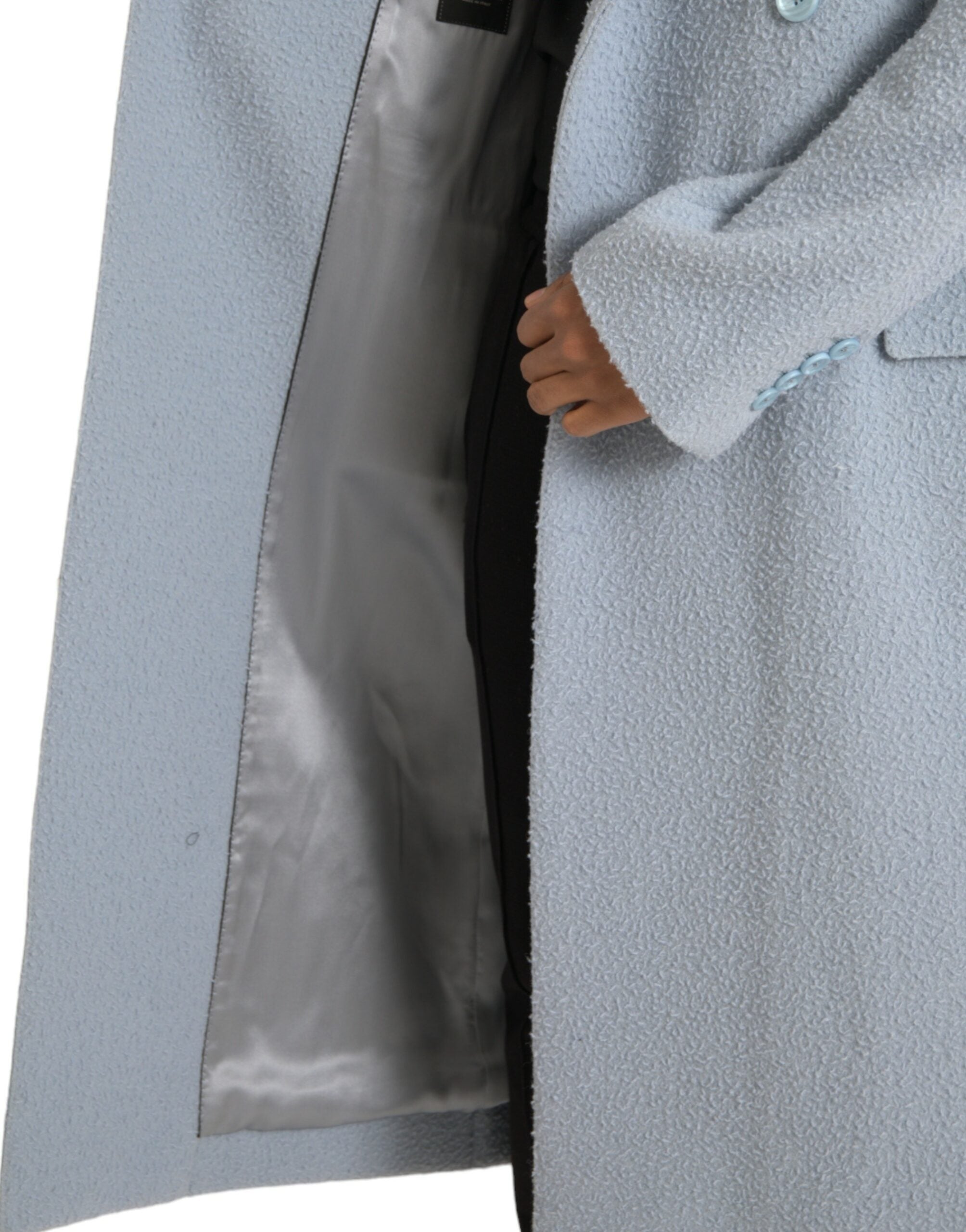 Dolce &amp; Gabbana - Trench-coat long croisé bleu