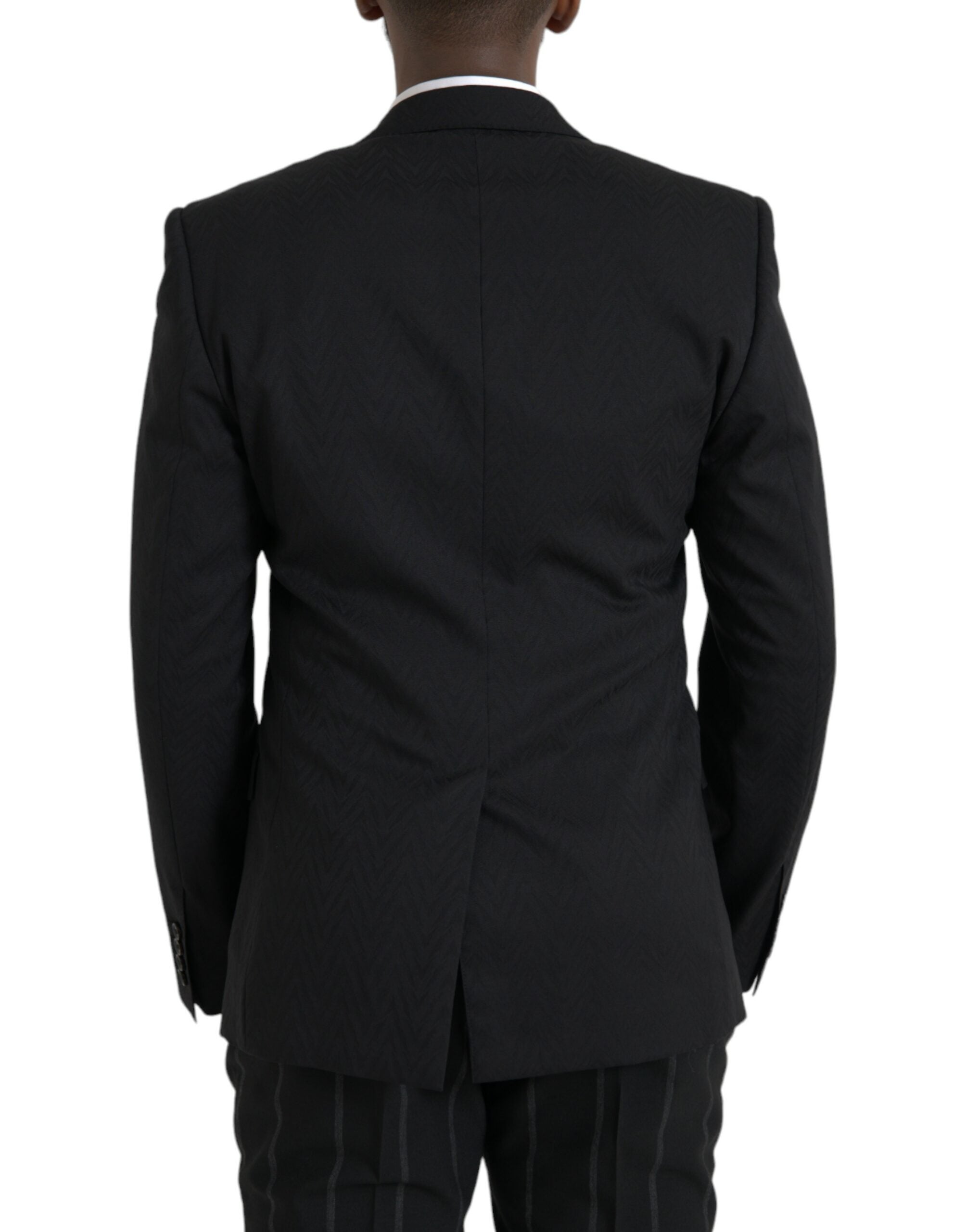 Dolce &amp; Gabbana Veste-manteau slim noire MARTINI