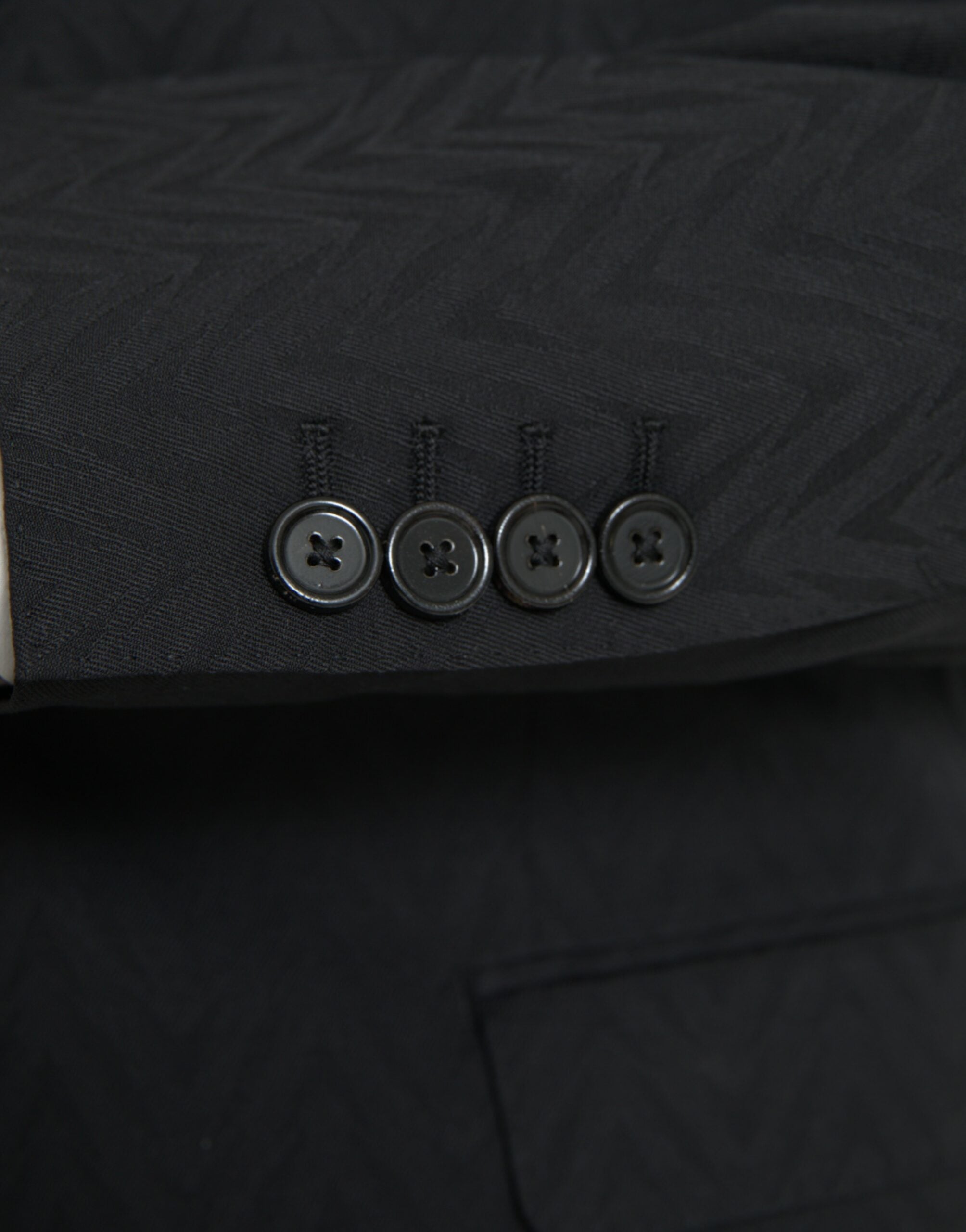 Dolce &amp; Gabbana Veste-manteau slim noire MARTINI