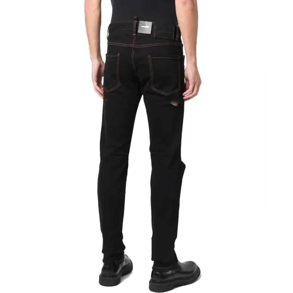 Dsquared2 Cotton Denim Jeans - MEN CLOTHING - DSQUARED2 - Tluxy New