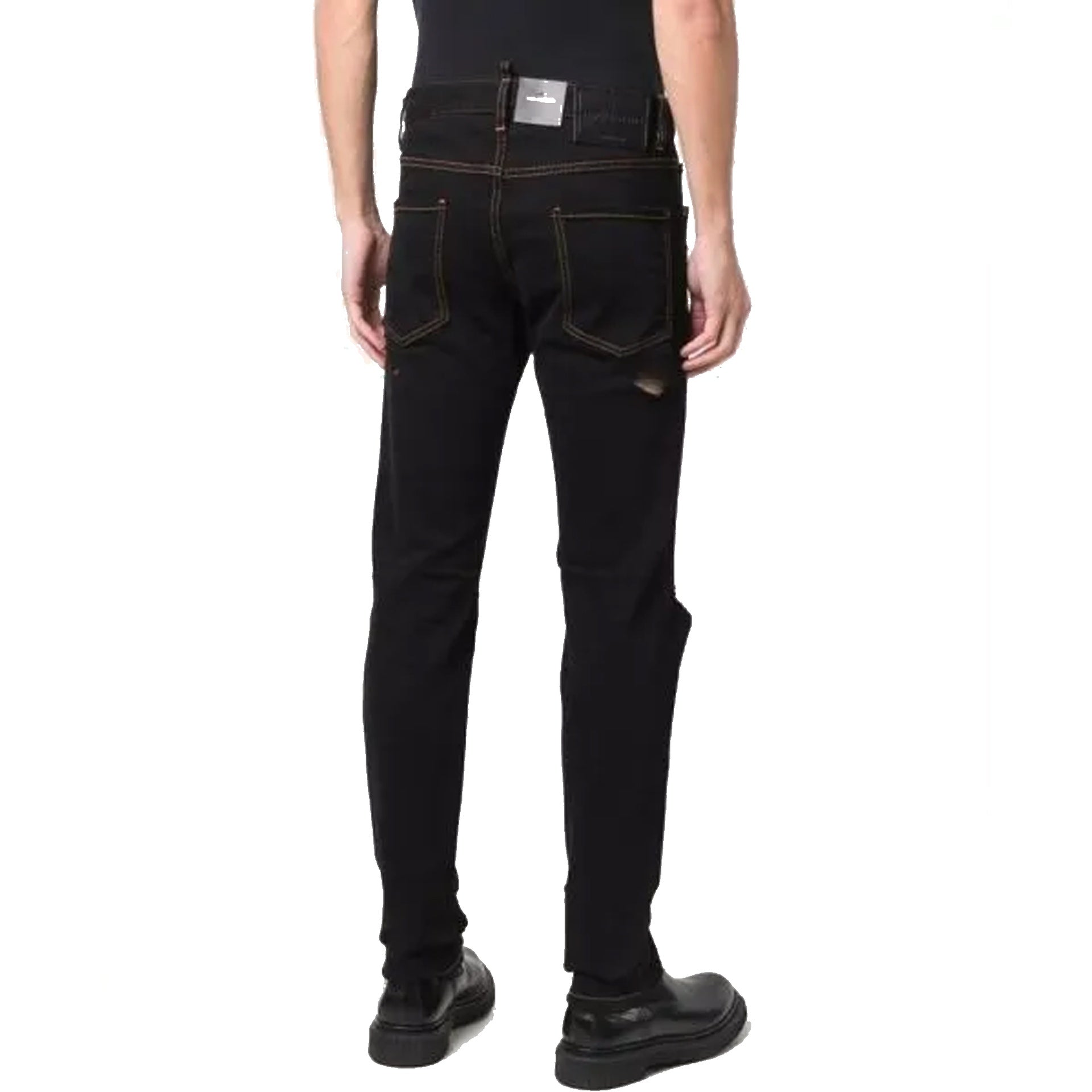 Dsquared2 Cotton Denim Jeans - MEN CLOTHING - DSQUARED2 - Tluxy New