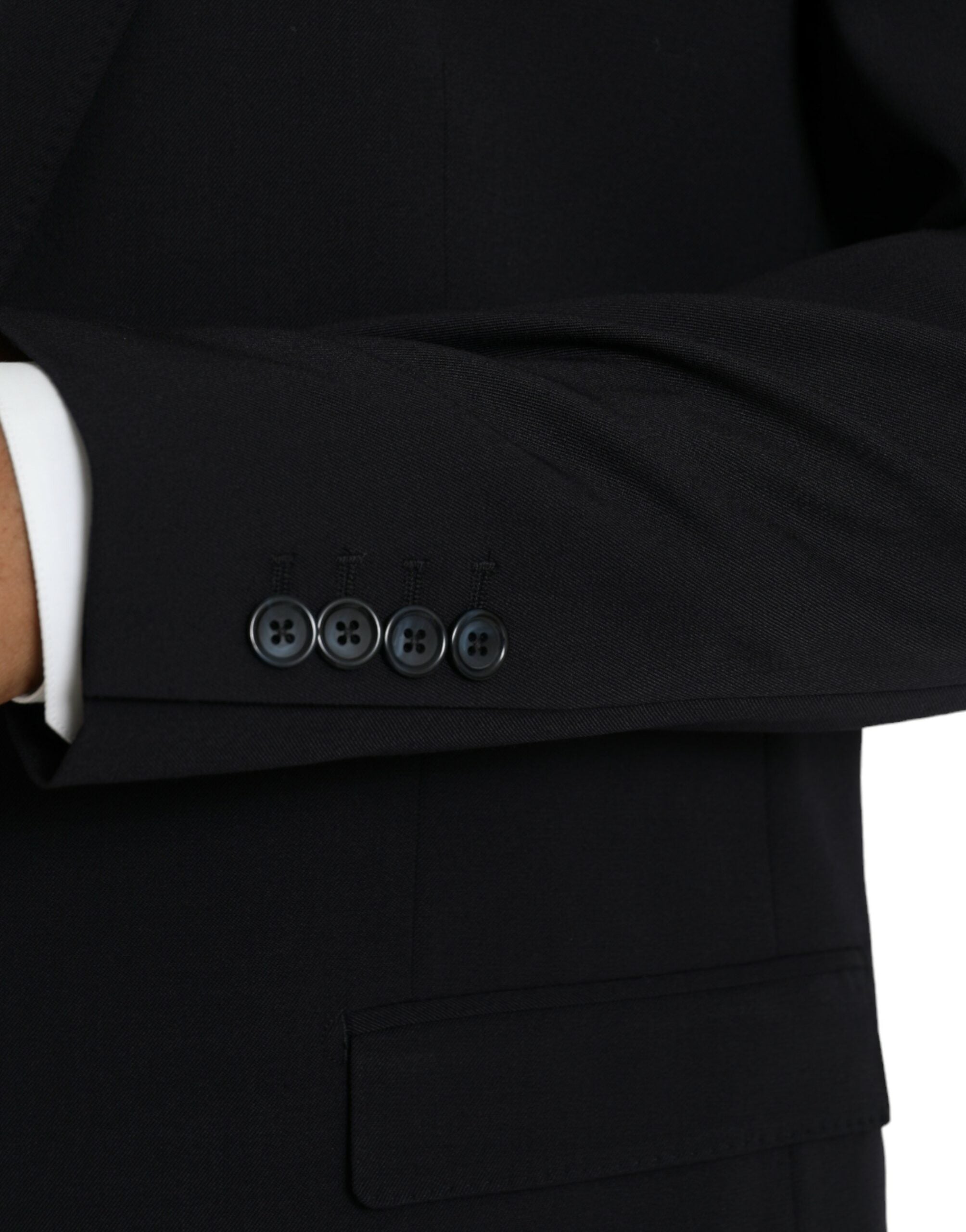 Blazer simple boutonnage noir MARTINI de Dolce &amp; Gabbana