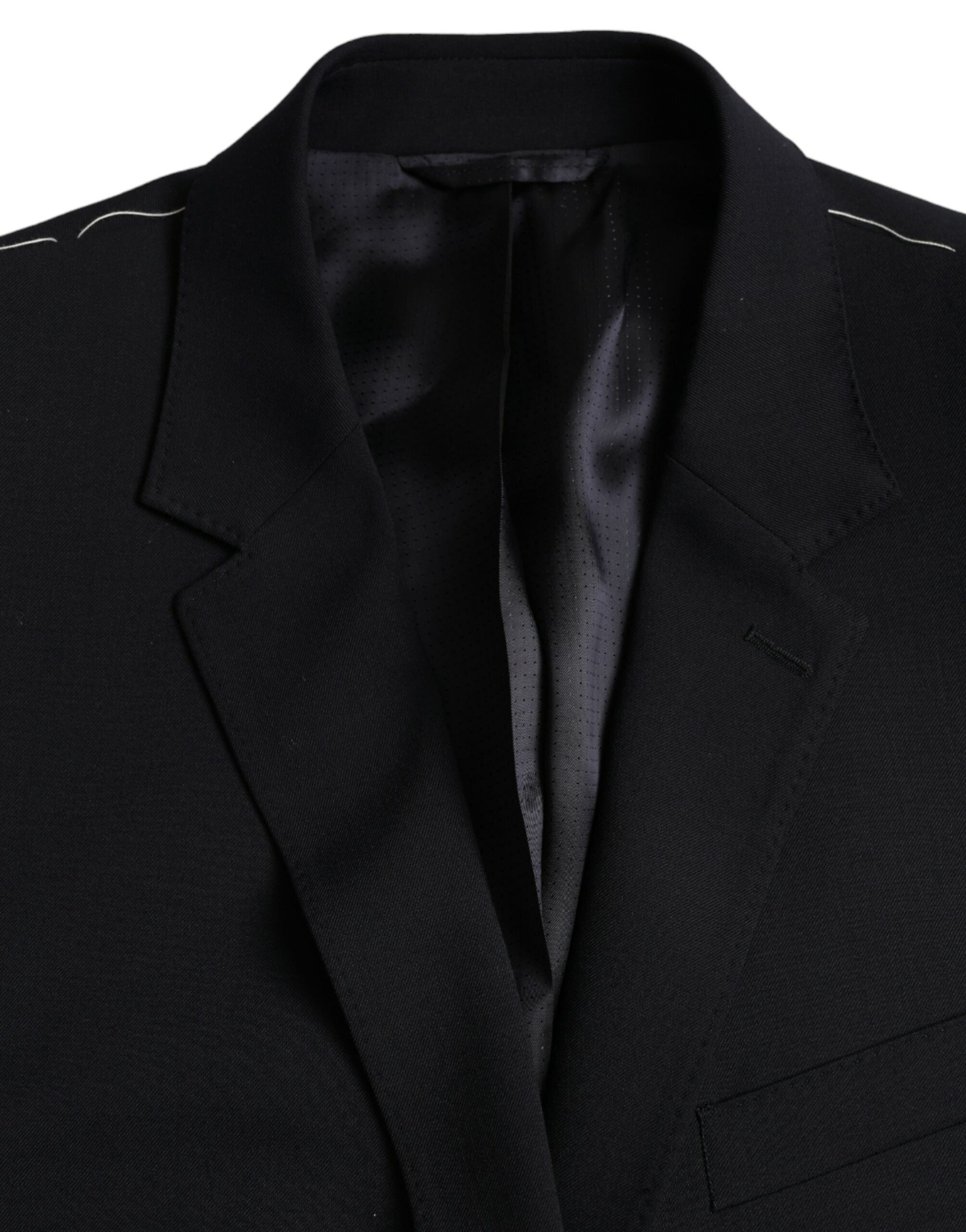 Blazer simple boutonnage noir MARTINI de Dolce &amp; Gabbana