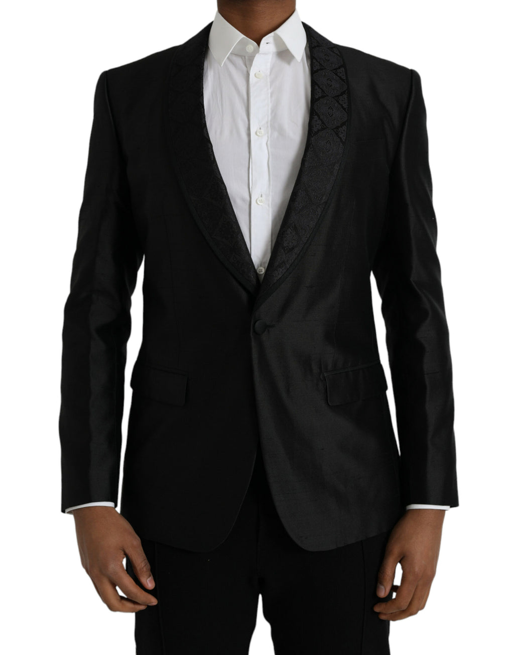 Blazer simple boutonnage noir MARTINI de Dolce &amp; Gabbana