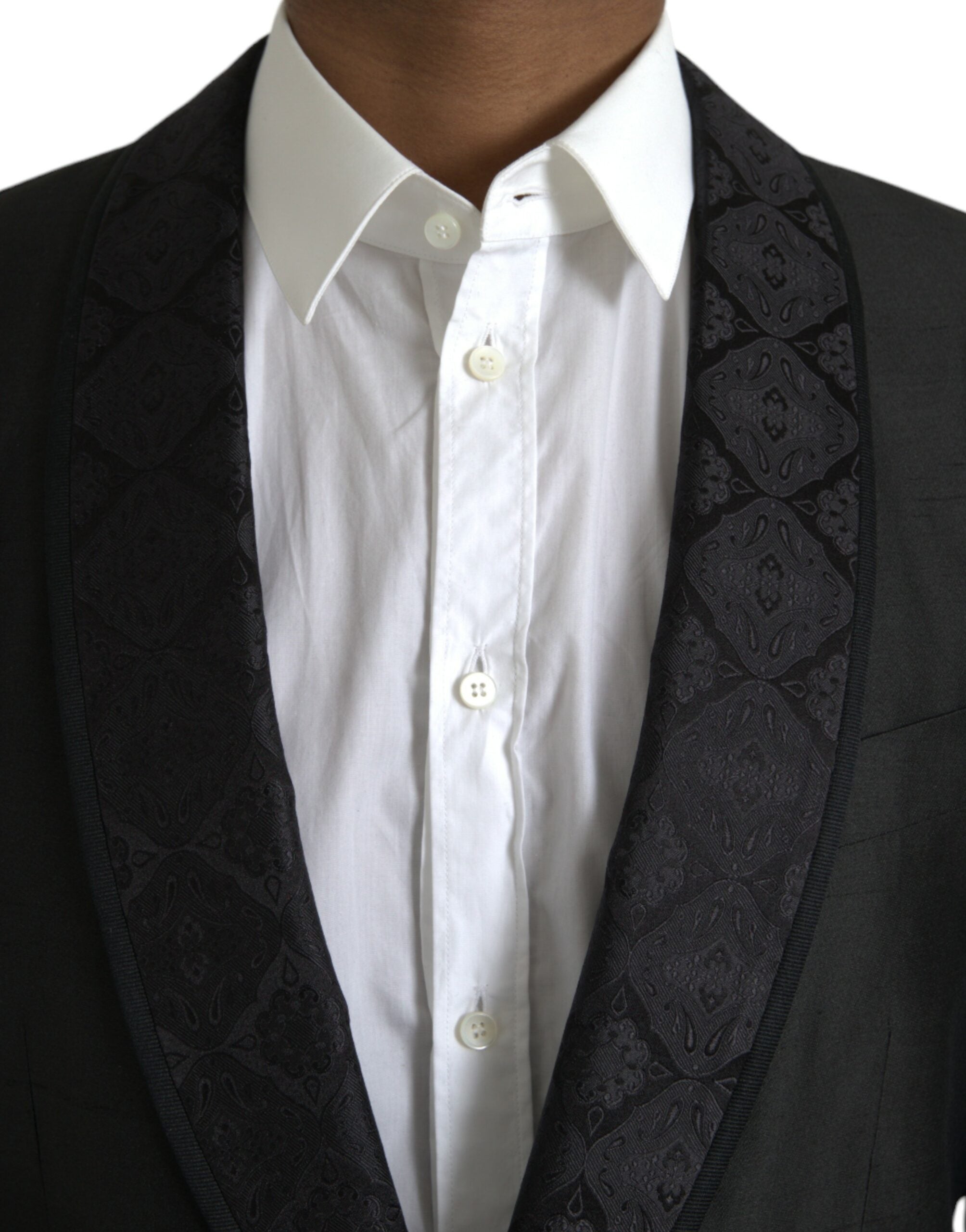 Blazer simple boutonnage noir MARTINI de Dolce &amp; Gabbana
