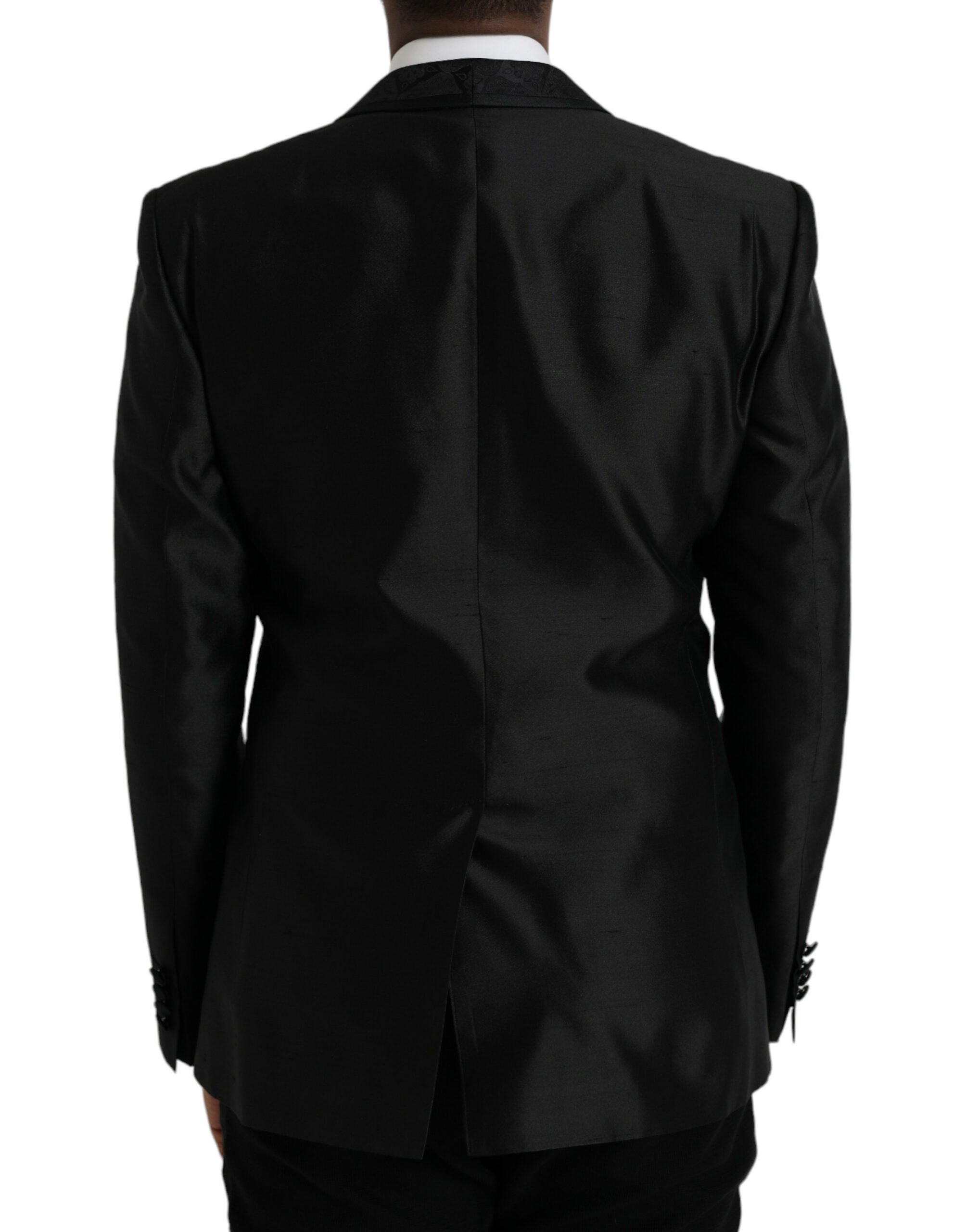 Blazer simple boutonnage noir MARTINI de Dolce &amp; Gabbana