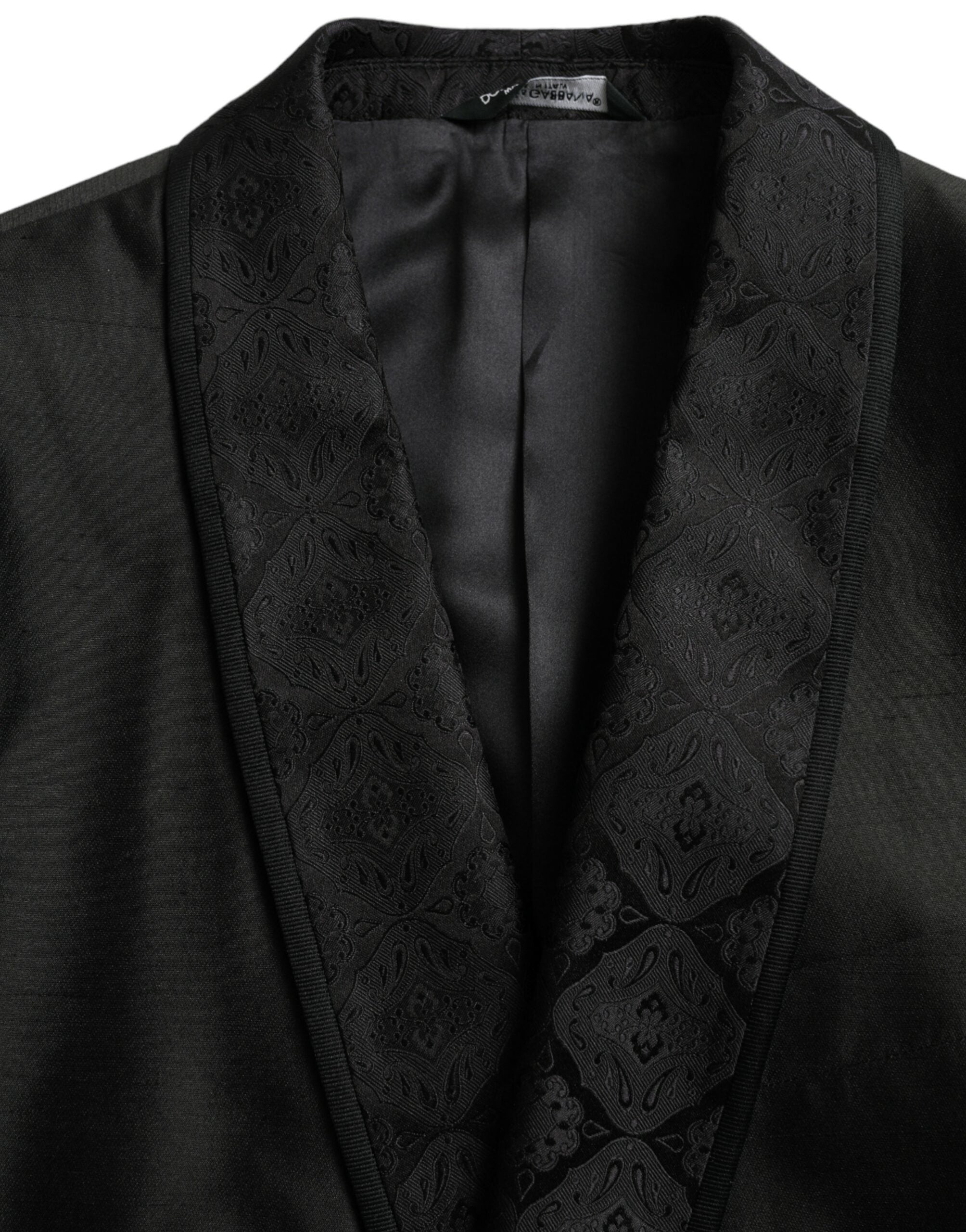 Blazer simple boutonnage noir MARTINI de Dolce &amp; Gabbana