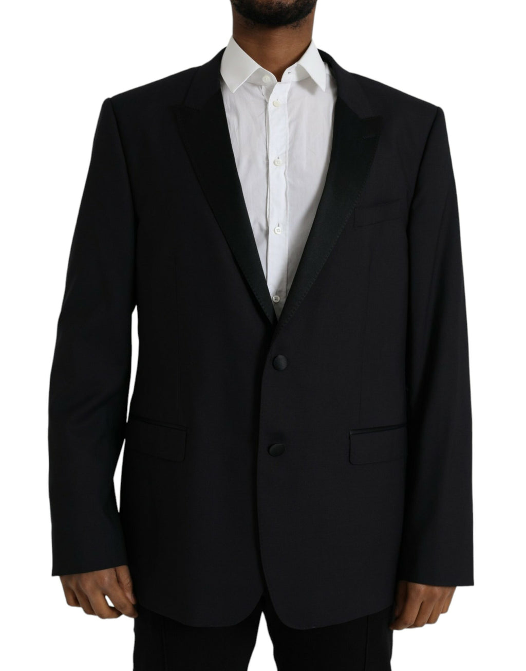Blazer simple boutonnage bleu MARTINI Dolce &amp; Gabbana