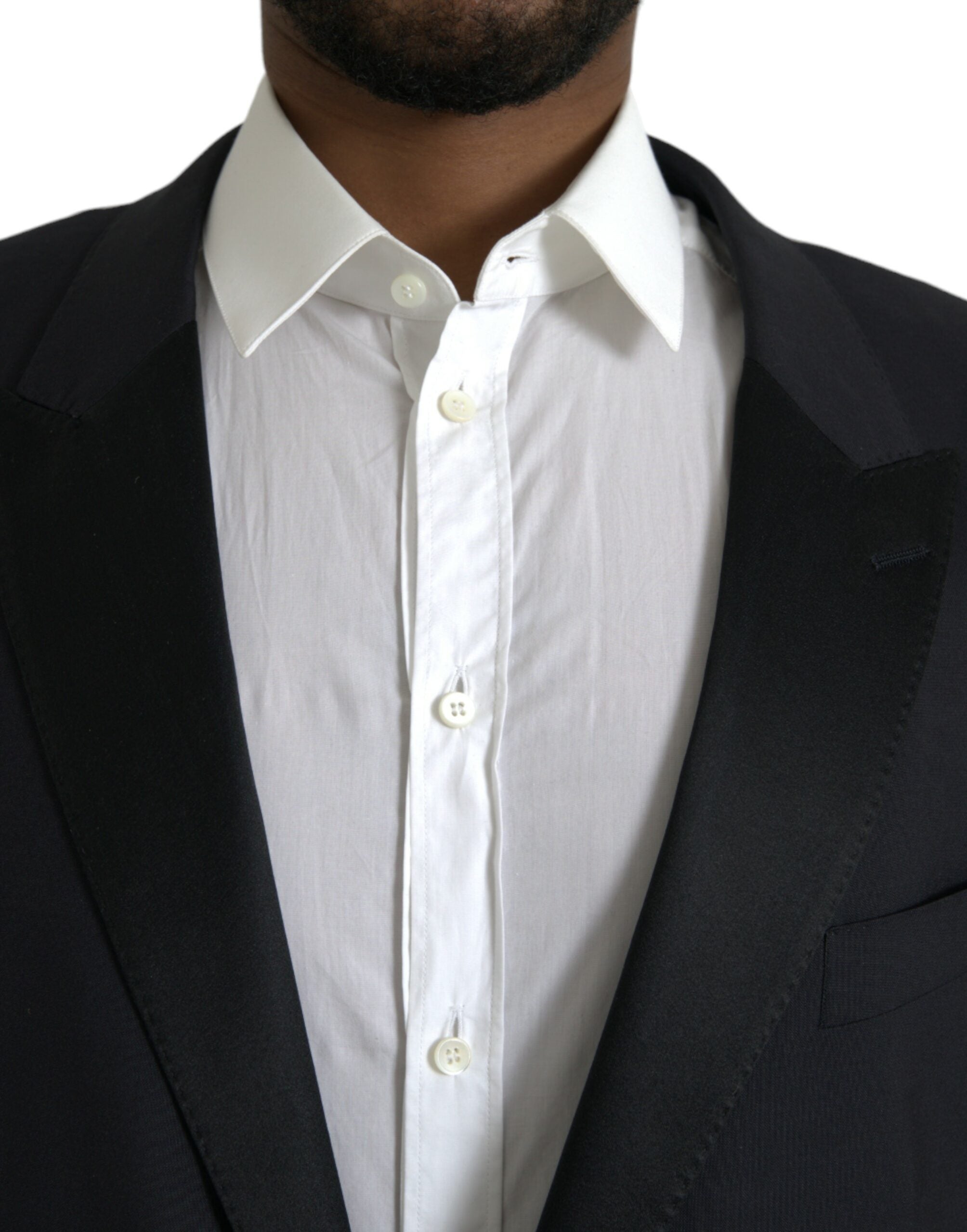 Blazer simple boutonnage bleu MARTINI Dolce &amp; Gabbana
