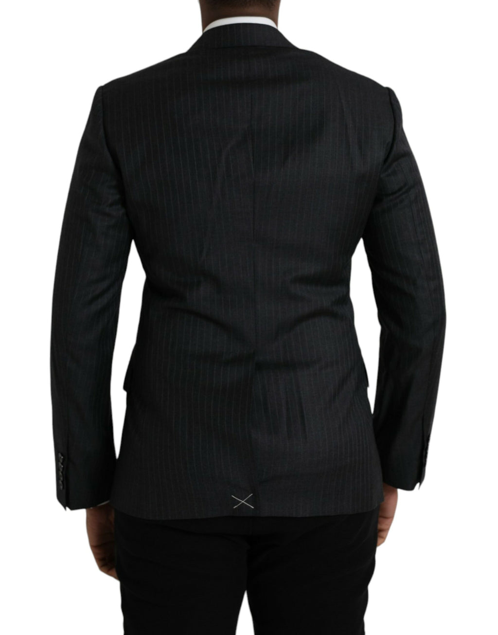Blazer simple boutonnage à rayures noires MARTINI de Dolce &amp; Gabbana
