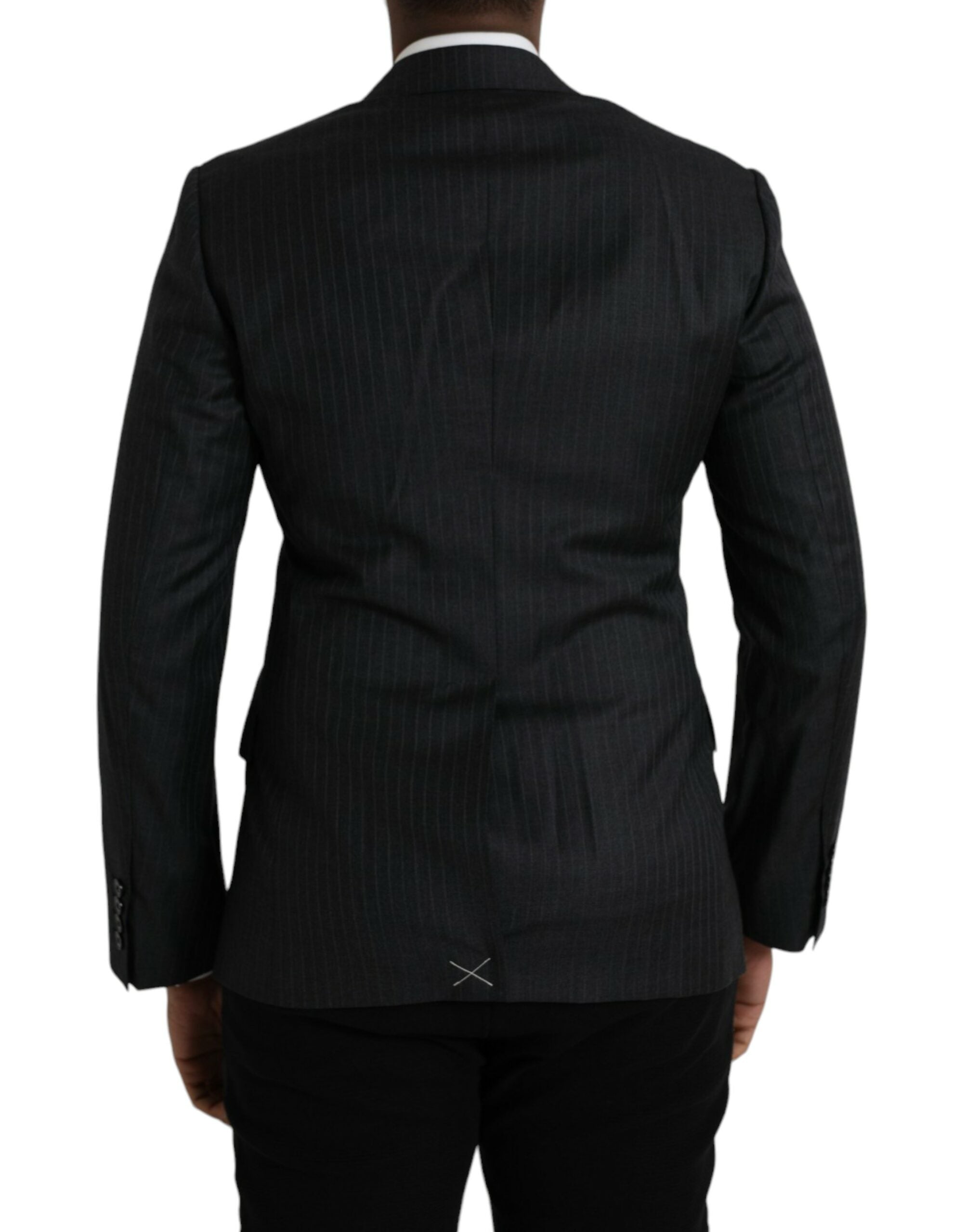 Blazer simple boutonnage à rayures noires MARTINI de Dolce &amp; Gabbana