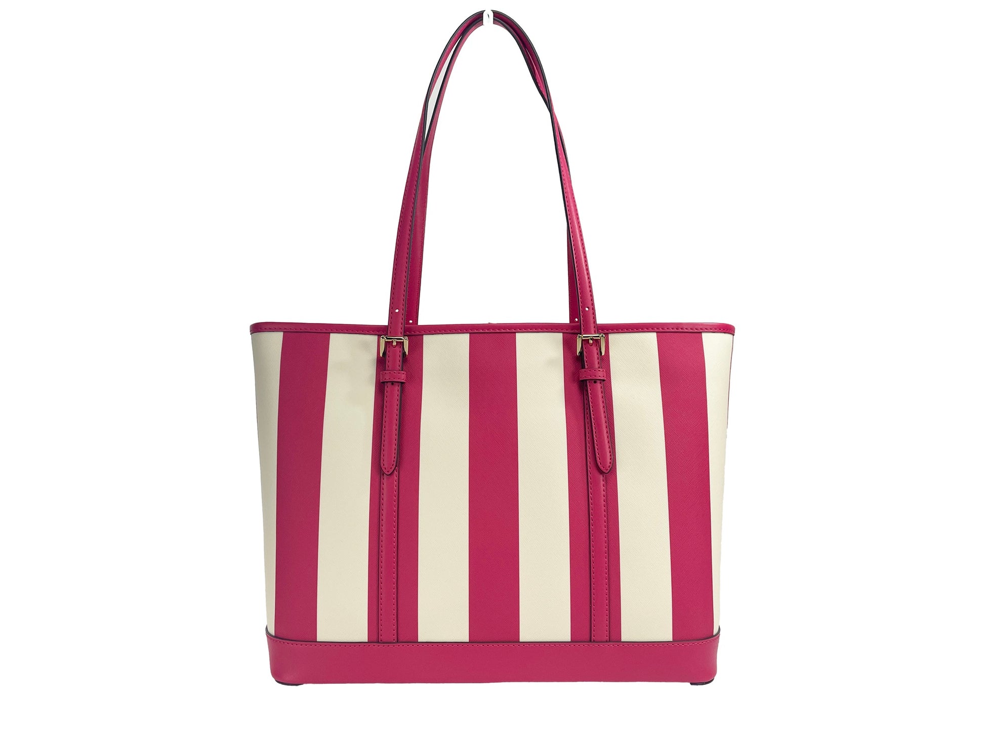 Michael Kors Jet Set Travel Große TZ Schultertasche PVC Tragetasche Rosa