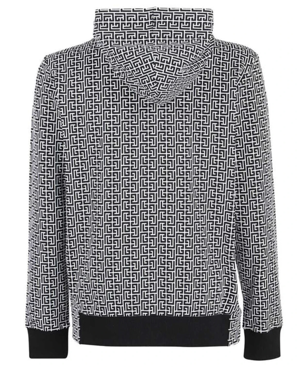 Balmain Sweatshirts Black Man