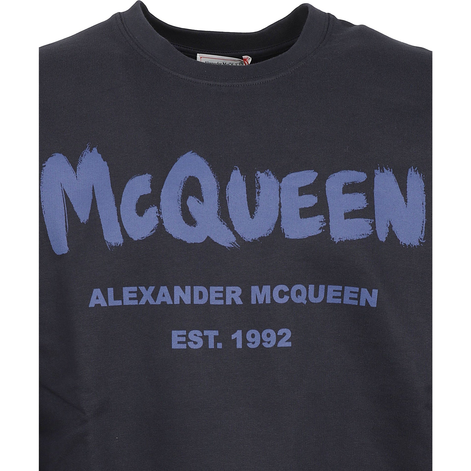 Alexander Mcqueen Cotton Logo Sweatshirt