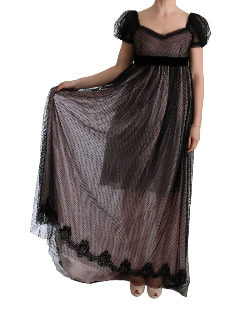 Dolce &amp; Gabbana Elegantes, bodenlanges Etuikleid