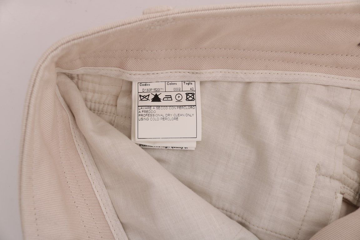 Jean slim blanc chic d'Ermanno Scervino Treasure