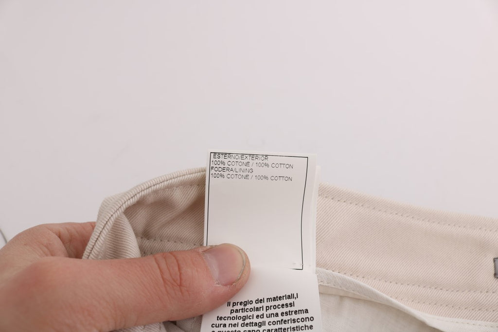Jean slim blanc chic d'Ermanno Scervino Treasure