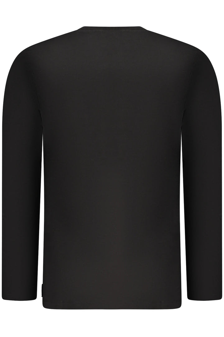 US GRAND MEN&#39;S LONG-SLEEVED BLACK T-SHIRT