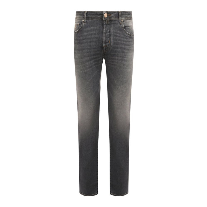 Jacob Cohen Elegante Jeans aus Stretch-Baumwolle in normaler Passform in Grau