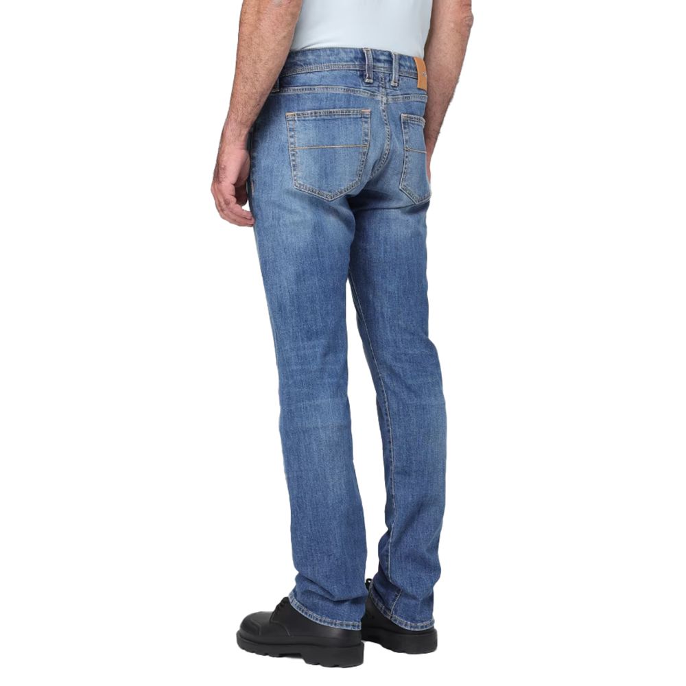 Tramarossa Blue Cotton Men Jeans
