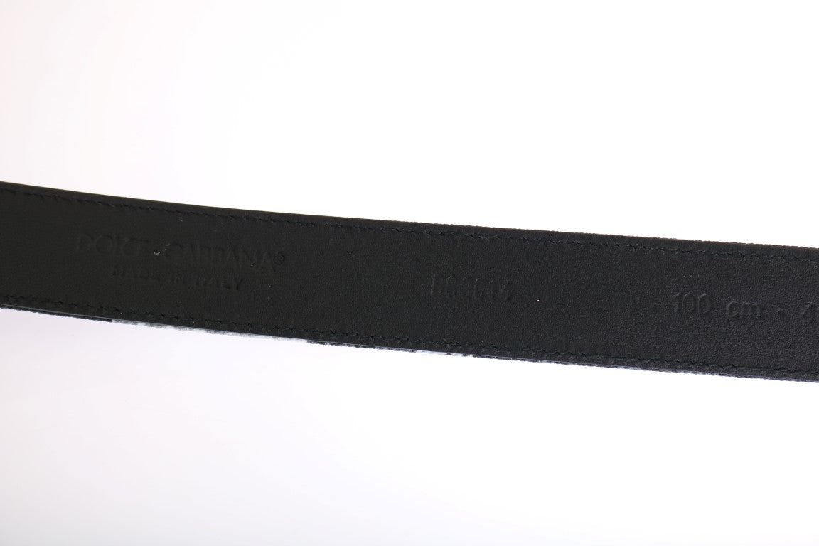 Ceinture de luxe élégante à motifs floraux pour homme Dolce &amp; Gabbana