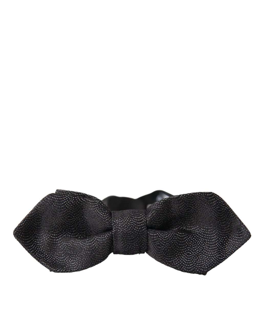 Dolce &amp; Gabbana – Schwarze, verstellbare Herrenfliege aus Seide