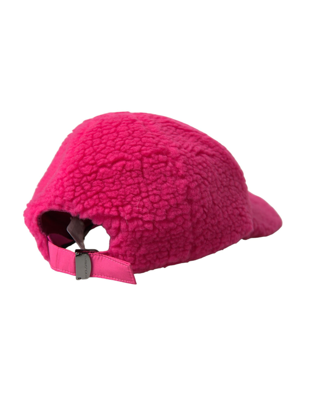 Casquette de baseball en polaire rose Dolce &amp; Gabbana pour homme