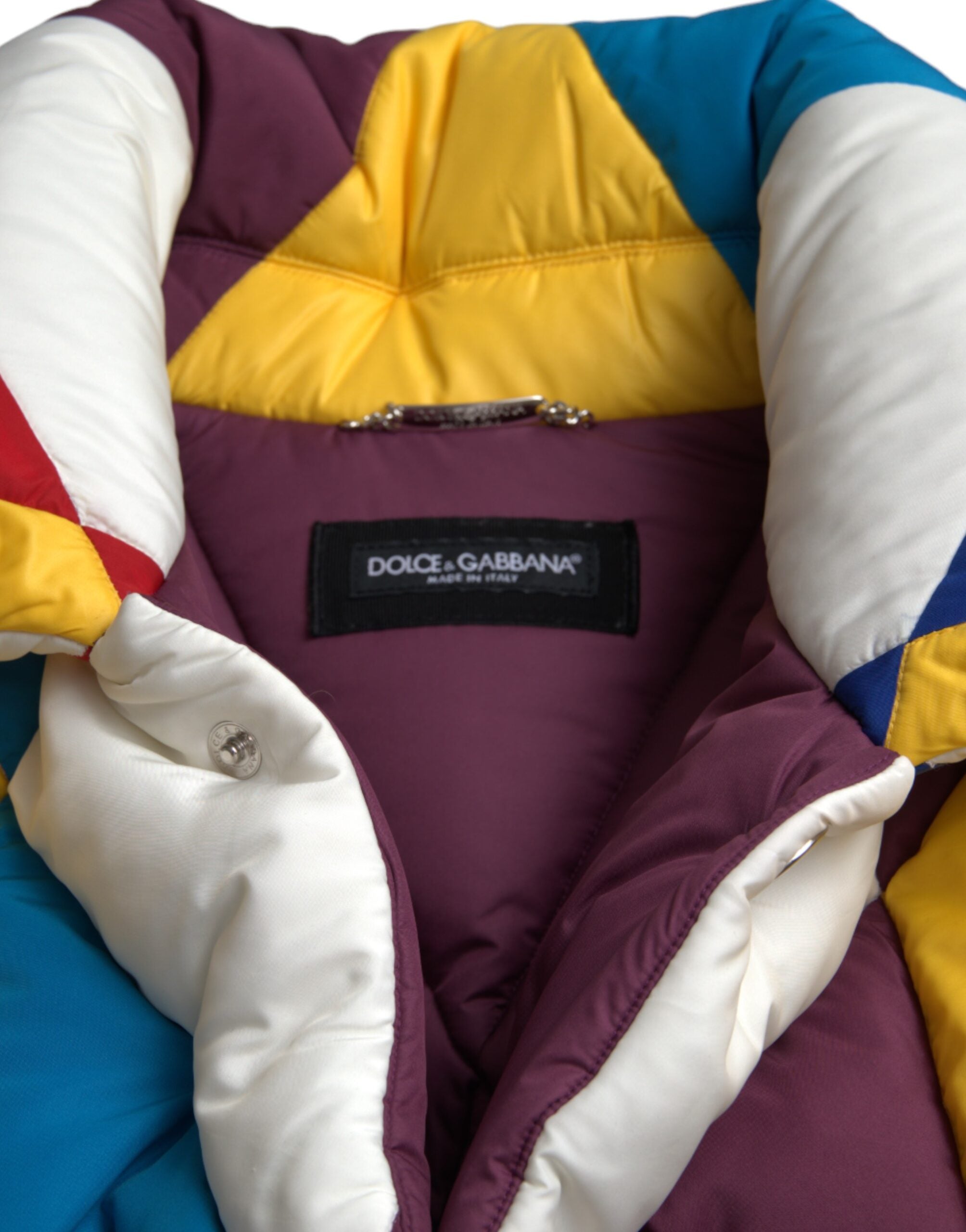 Doudoune coupe-vent multicolore Dolce &amp; Gabbana pour homme