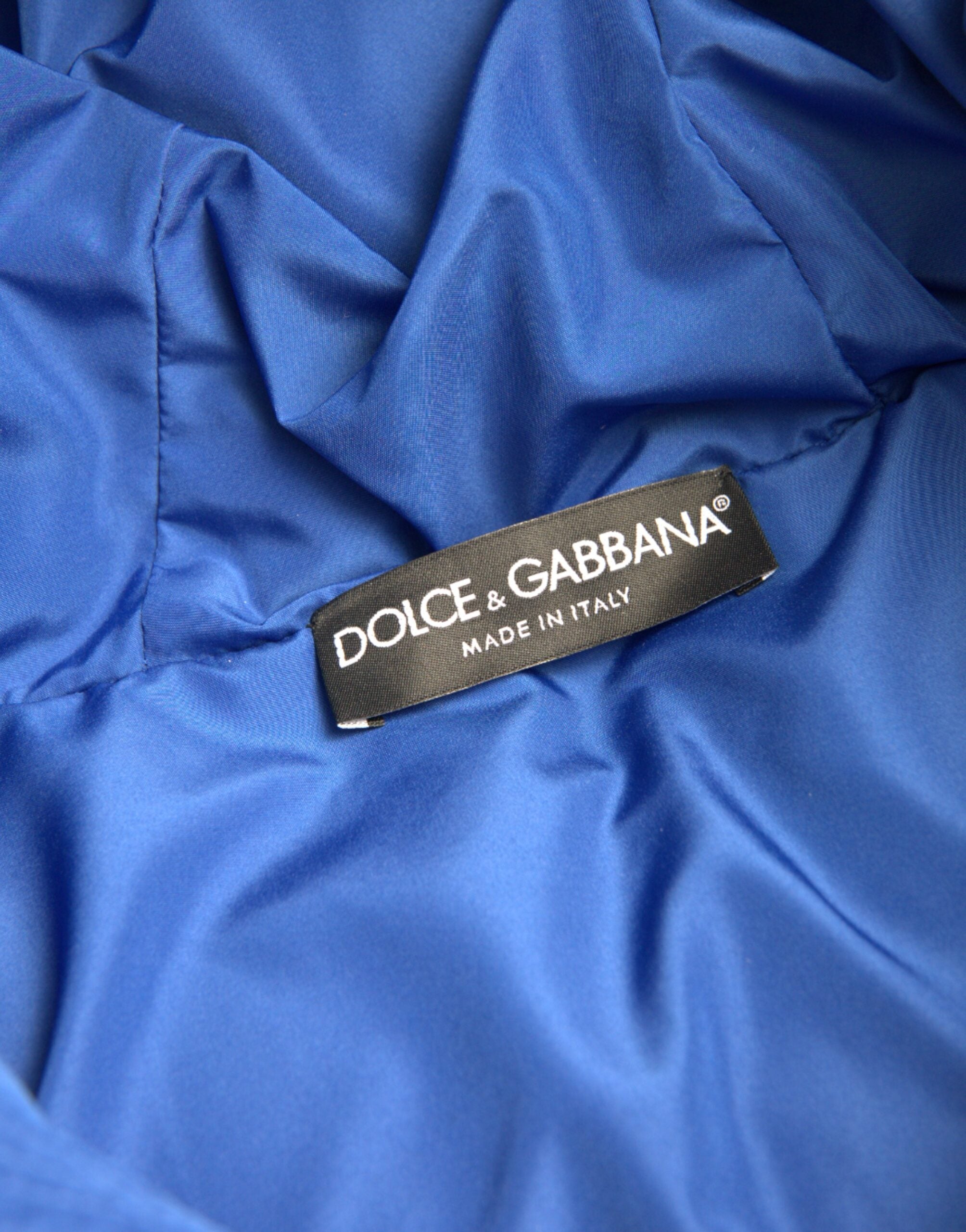 Dolce &amp; Gabbana Doudoune à capuche multicolore à motif papillon