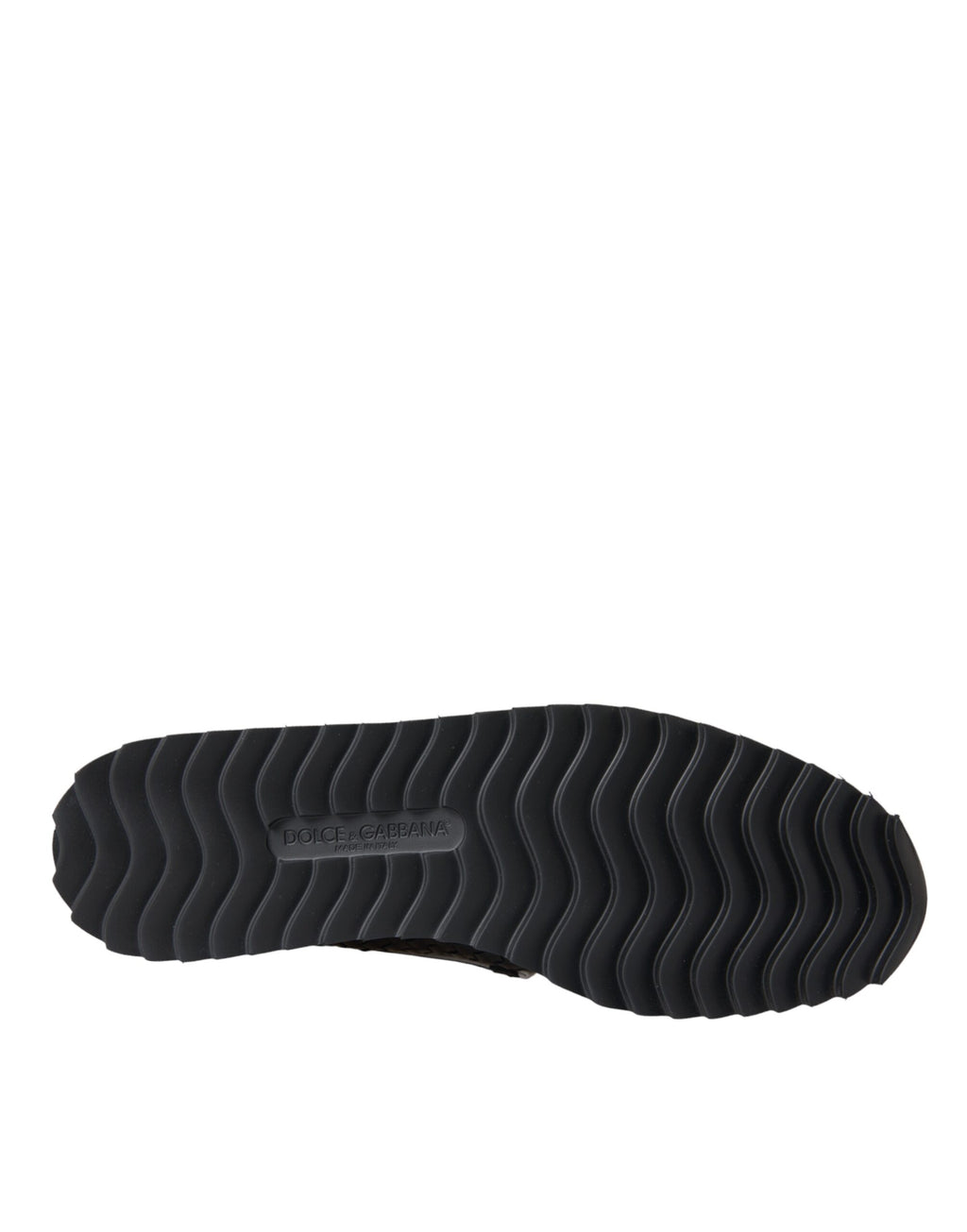 Mocassins Dolce &amp; Gabbana en cuir de buffle tressé noir pour homme