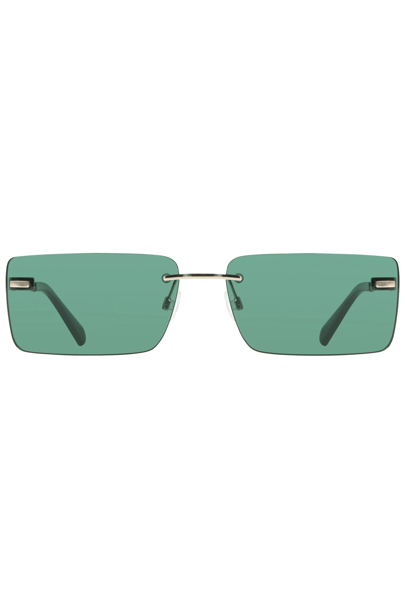 CALVIN KLEIN WOMEN&#39;S SUNGLASSES GREEN