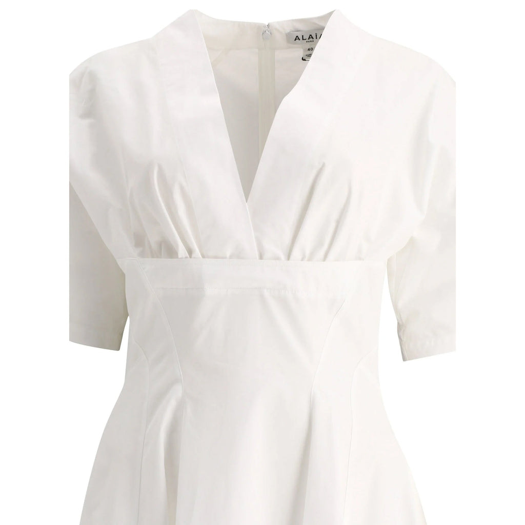 Alaia Cotton Midi Dress