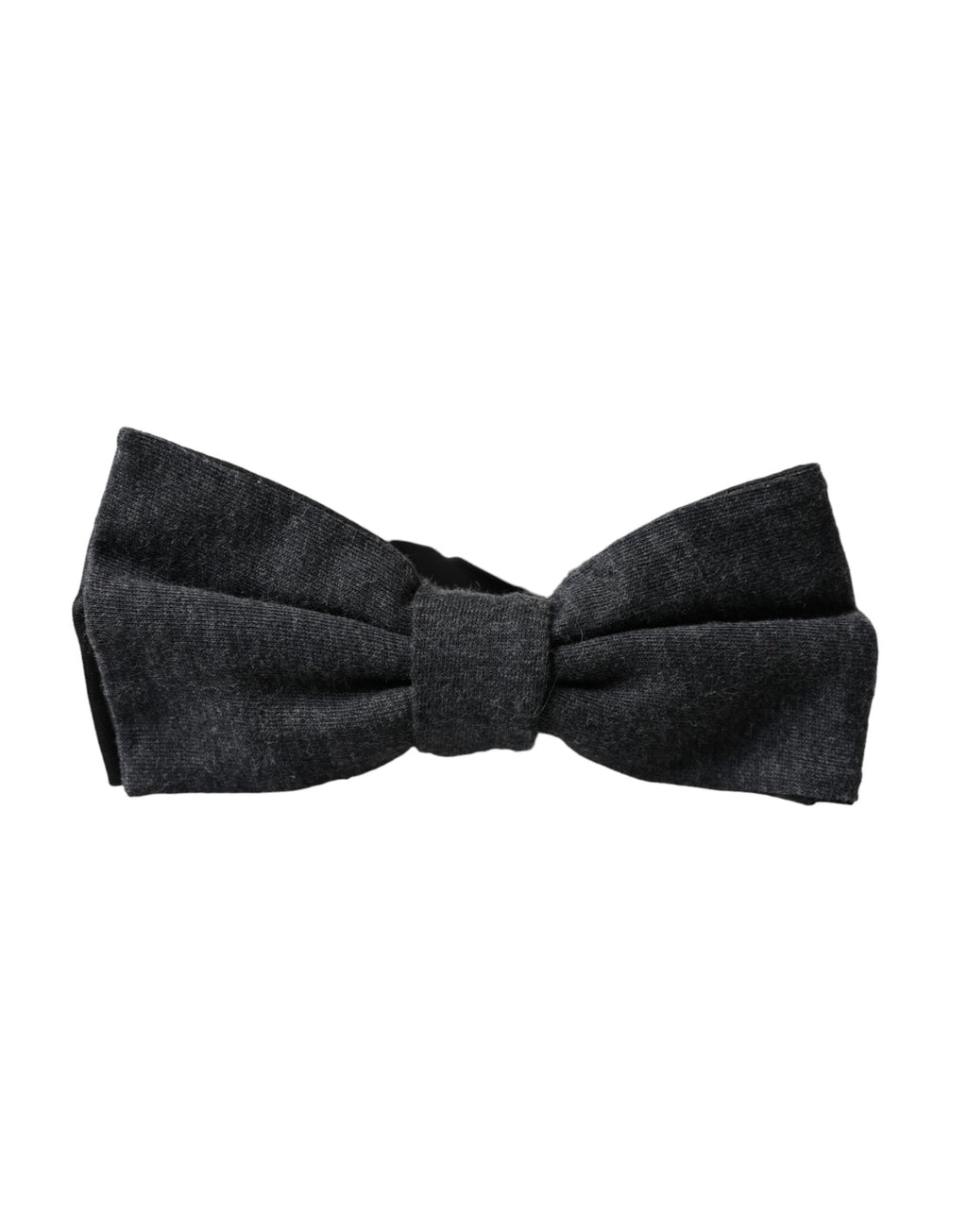 Nœud papillon ajustable en soie gris foncé Dolce &amp; Gabbana pour homme