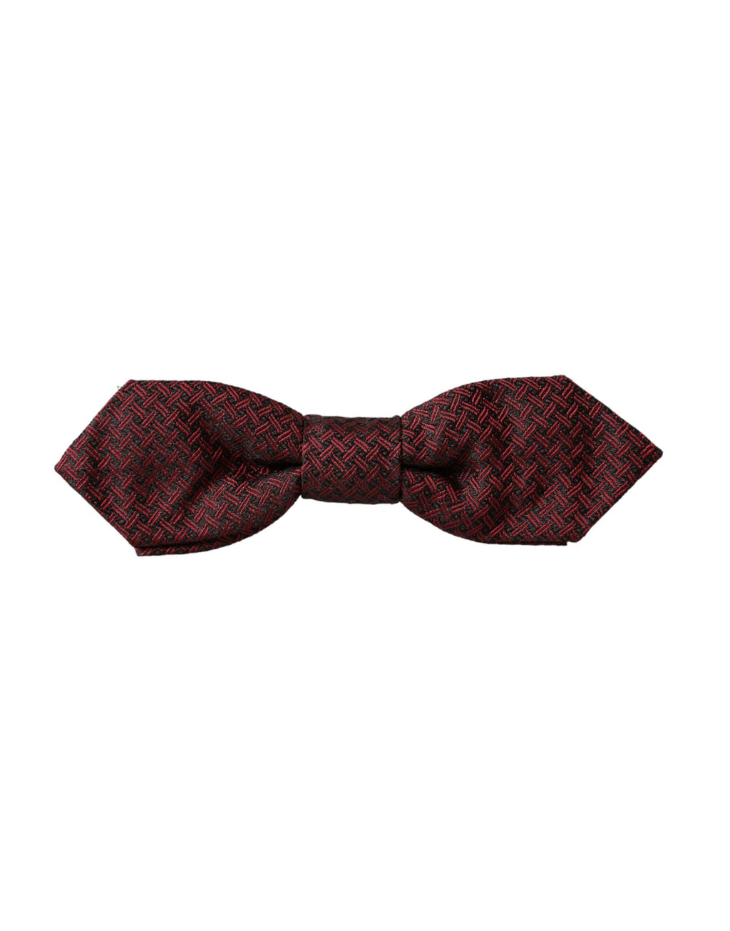 Dolce &amp; Gabbana Rote Seidenfliege mit verstellbarem Halsausschnitt