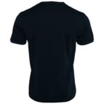 T-shirt à manches courtes et col rond en coton bleu foncé Dolce &amp; Gabbana