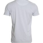 T-shirt à manches courtes et col rond en coton blanc Dolce &amp; Gabbana