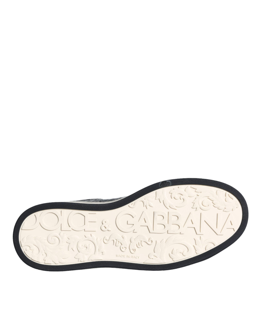 Baskets basses Dolce &amp; Gabbana en cuir noir pour homme
