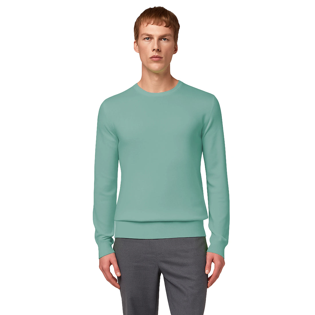 Alpha Studio Sweaters Blue Man