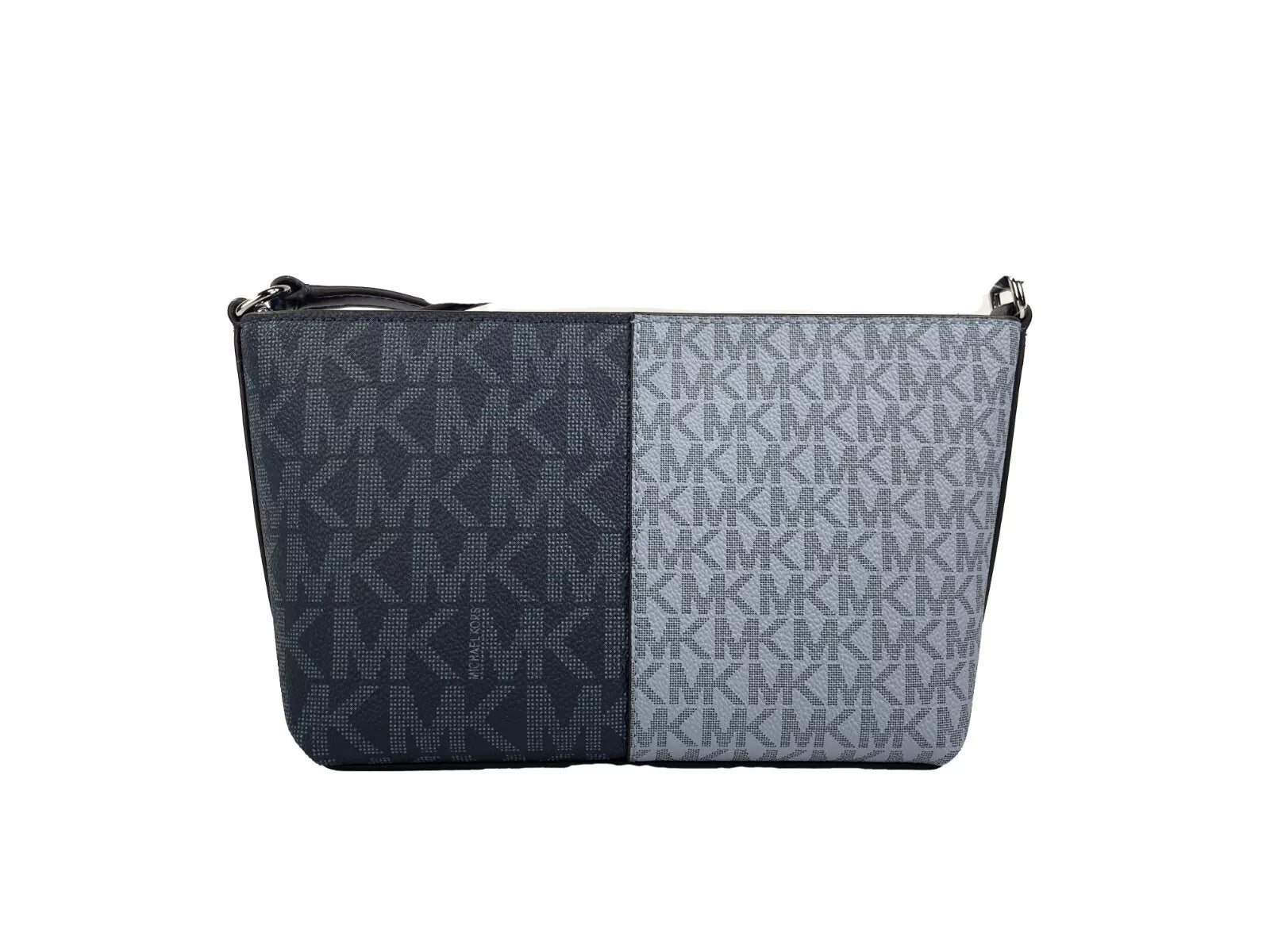 Michael Kors Jet Set Travel Kleine TZ Umhängetasche Geldbörse Blau 