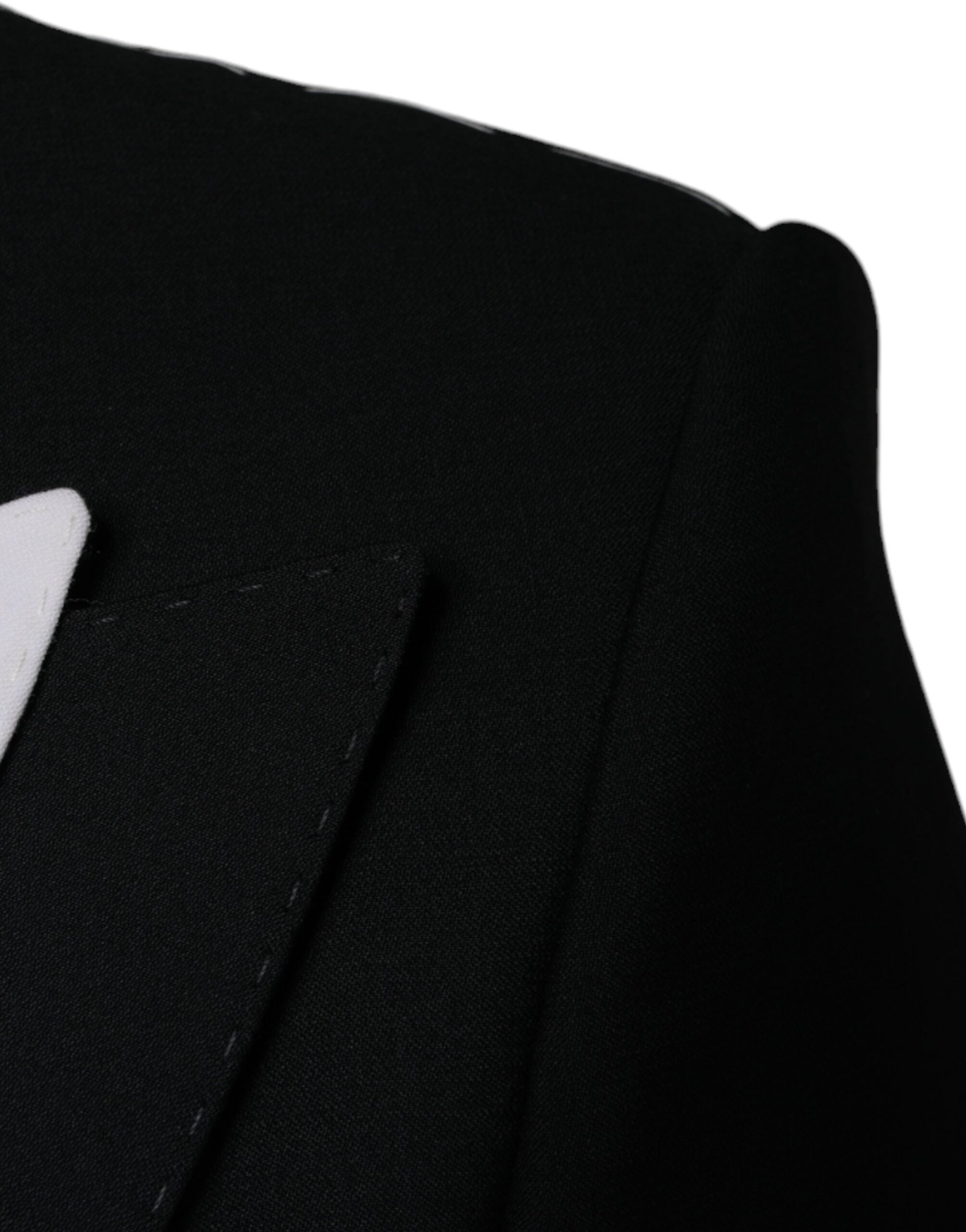 Blazer simple boutonnage noir et blanc Dolce &amp; Gabbana