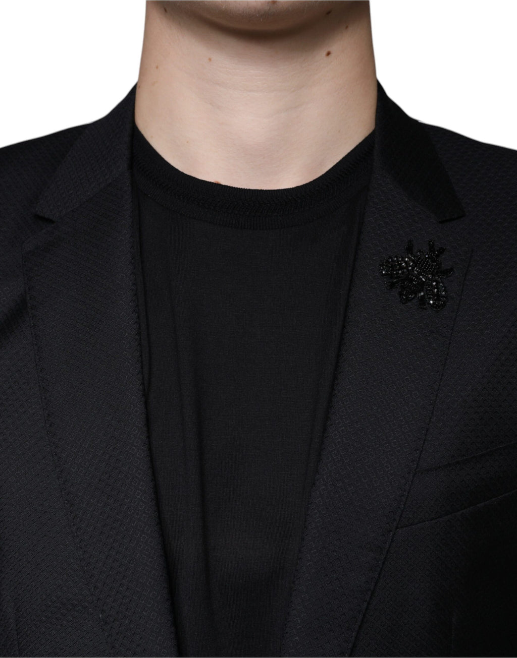 Blazer simple boutonnage Dolce &amp; Gabbana noir MARTINI Bee