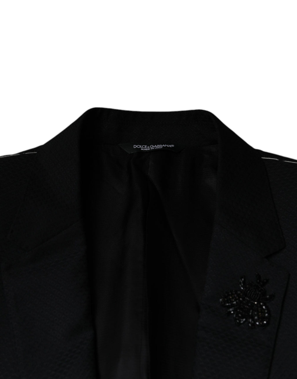 Blazer simple boutonnage Dolce &amp; Gabbana noir MARTINI Bee