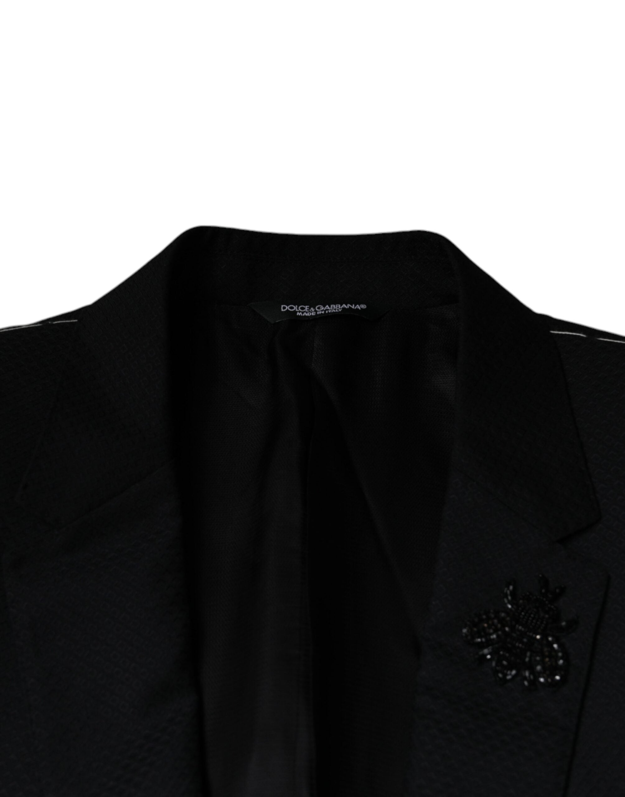 Blazer simple boutonnage Dolce &amp; Gabbana noir MARTINI Bee