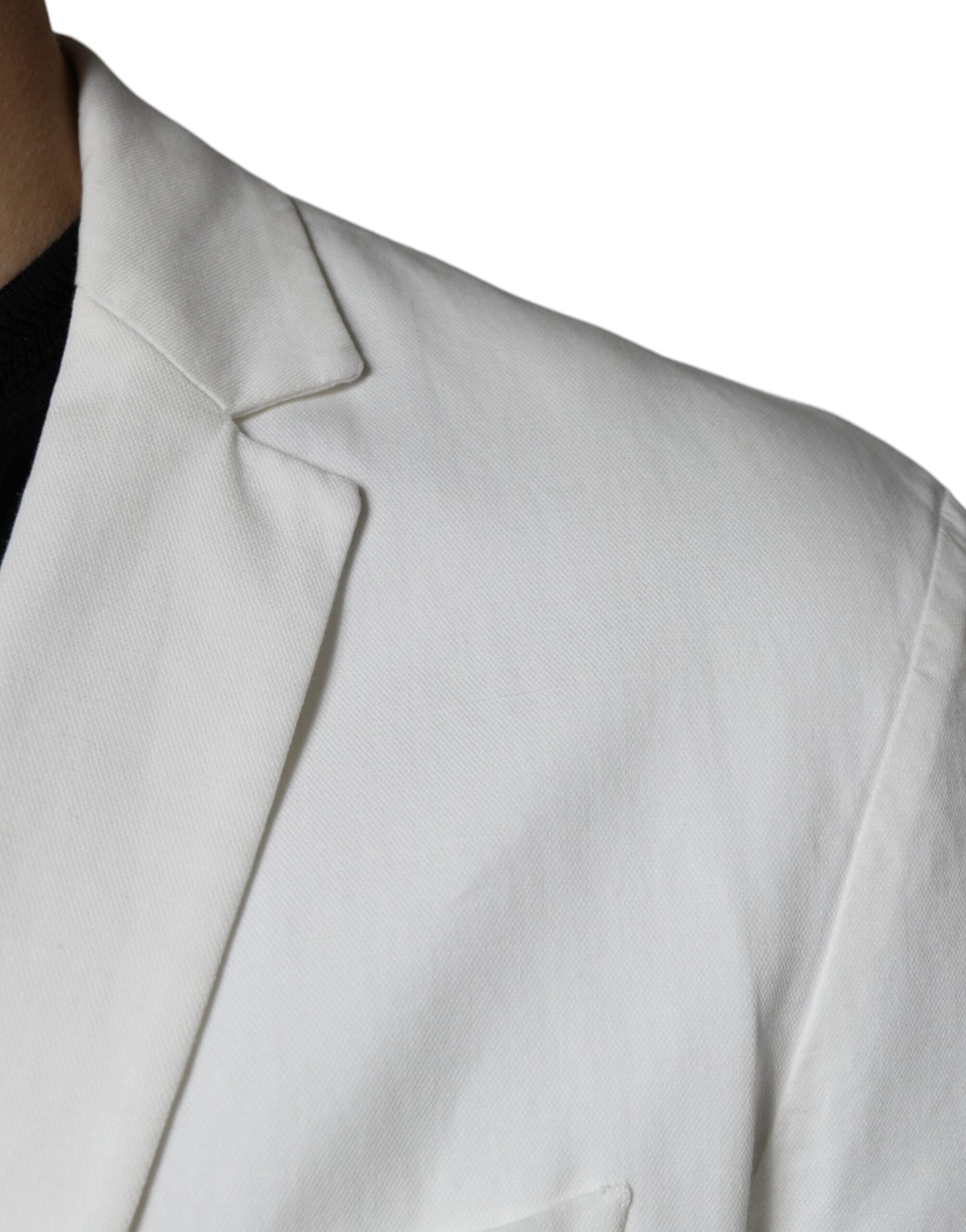Blazer formel blanc Dondup à simple boutonnage et un bouton