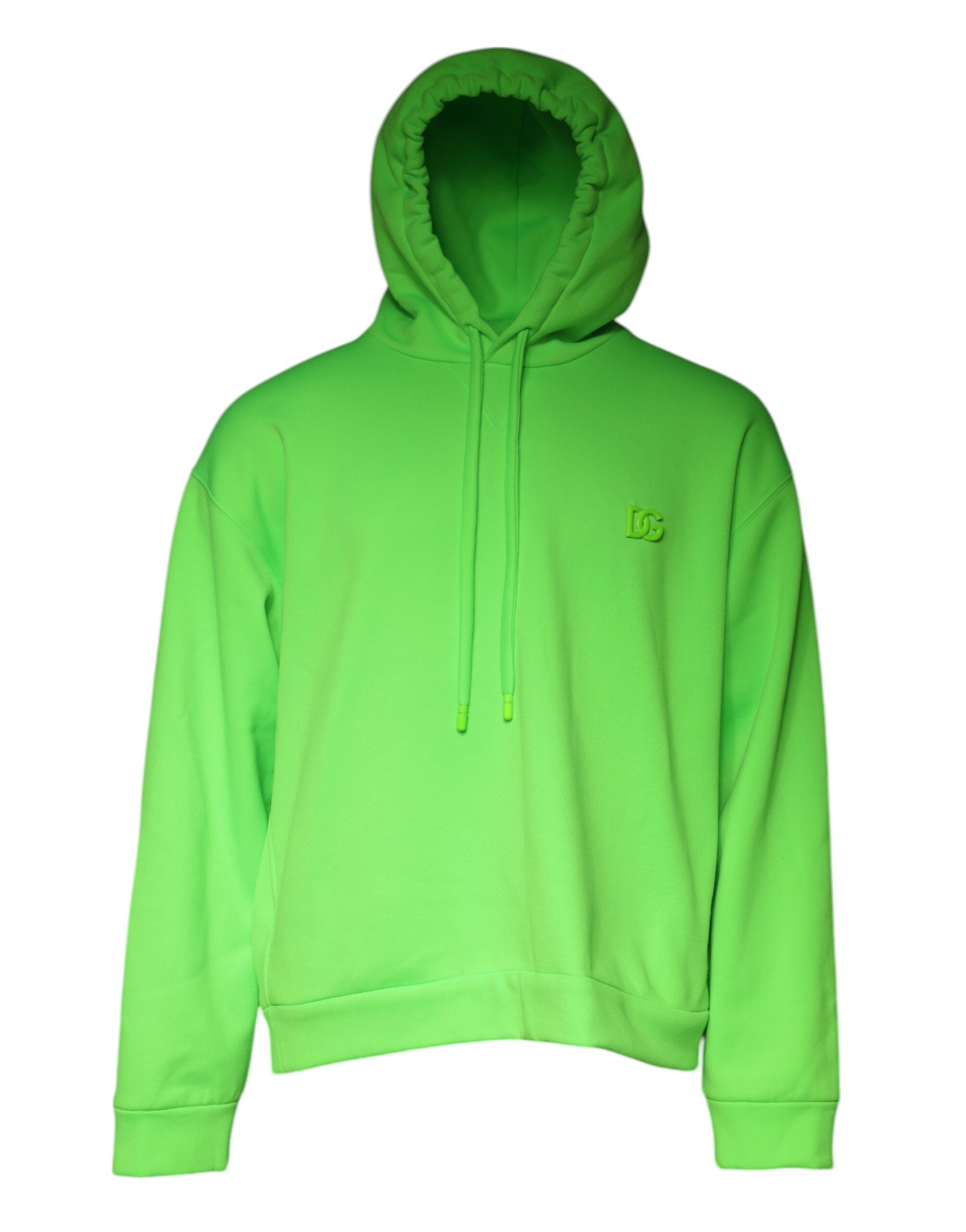 Dolce &amp; Gabbana Grün Logo Kapuzenpullover Herren Sweatshirt Pullover