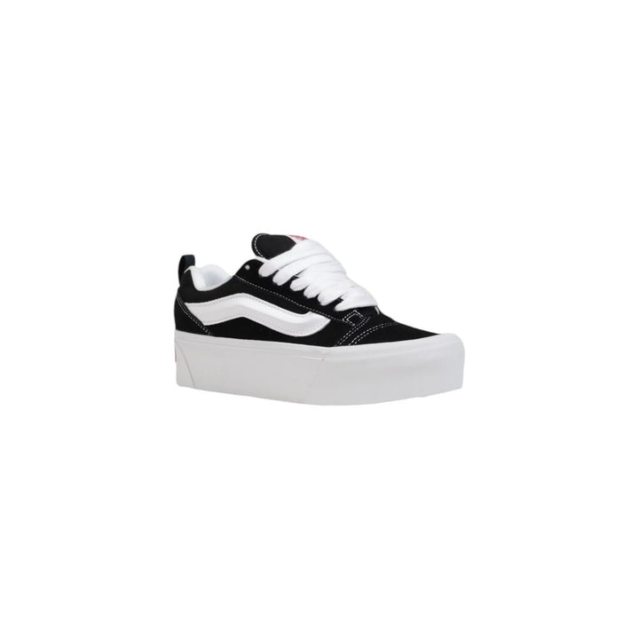 Vans Black And White Suede Leather Sneaker